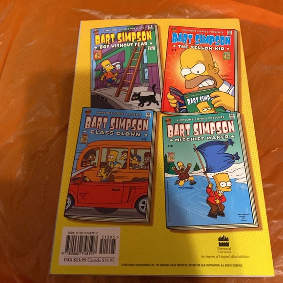 3 Simpsons Comic Books - Picture 5 of 10